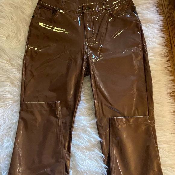 COMMANDO Faux leather shiny leggings S NWT as worn by Lindsey Vonn at Superbowl - Picture 2 of 4